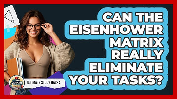 Can The Eisenhower Matrix Really Eliminate Your Tasks? - Ultimate Study Hacks