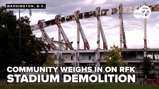 Community shares thoughts on RFK Stadium demolition