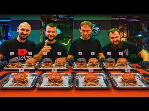 They're paying 5000 PLN to eat these burgers!