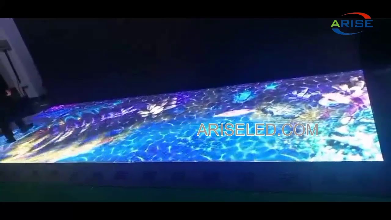 Super fast install LED digital dance floor tiles interactive floor screen for Wedding Stage Lighting