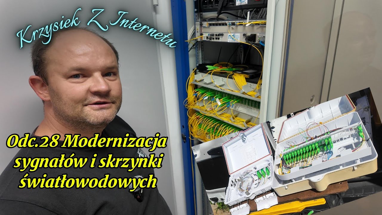 odc.28 Modernizacja sygnałów i skrzynki światłowodowych