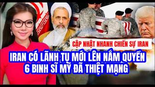 IRAN WAR 3/3 - Iran has a new leader. - 6 US soldiers killed in operation against Iran.