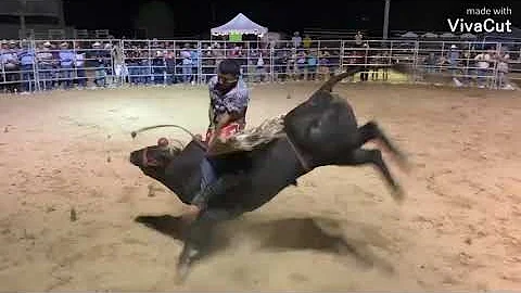 Espectacular monta de Jaime Carrizales!
