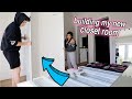 building my new closet + cook dinner with me!!