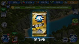 Jurassic world the game - 50,000 JW . SOLID GOLD PACK