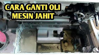 CARA GANTI OLI MESIN JAHIT