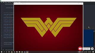 Wonder Woman Logo using Python | Turtle Graphics