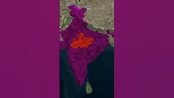 Drainage Patterns in India #youtubeshorts