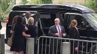 Video captures Clinton's 'medical episode' at 9/11 ceremony
