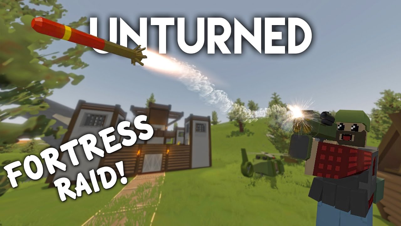 Unturned | Fortress Raid! (Roleplay Survival)