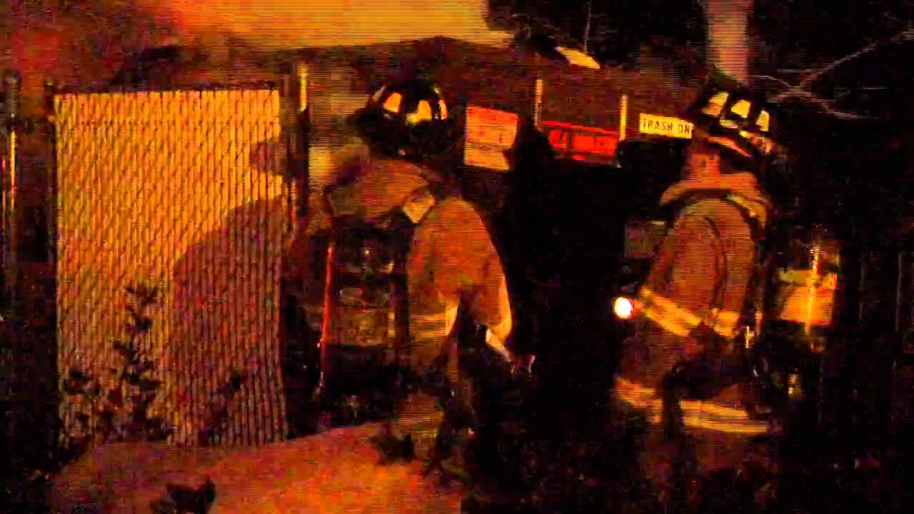 North Colony Road, Apartment Complex Dumpster Fire