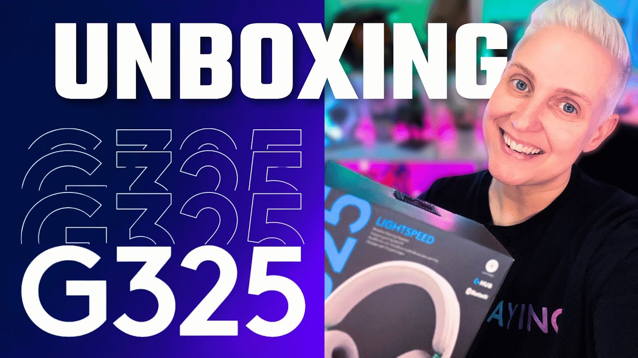 NEW Logitech G325 LIGHTSPEED Wireless Gaming Headset Unboxing, Overview & Impressions