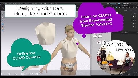 Designing with Darts, 2D Patternmaking for Design, CLO3D COURSE