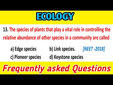 ecology mcq ||