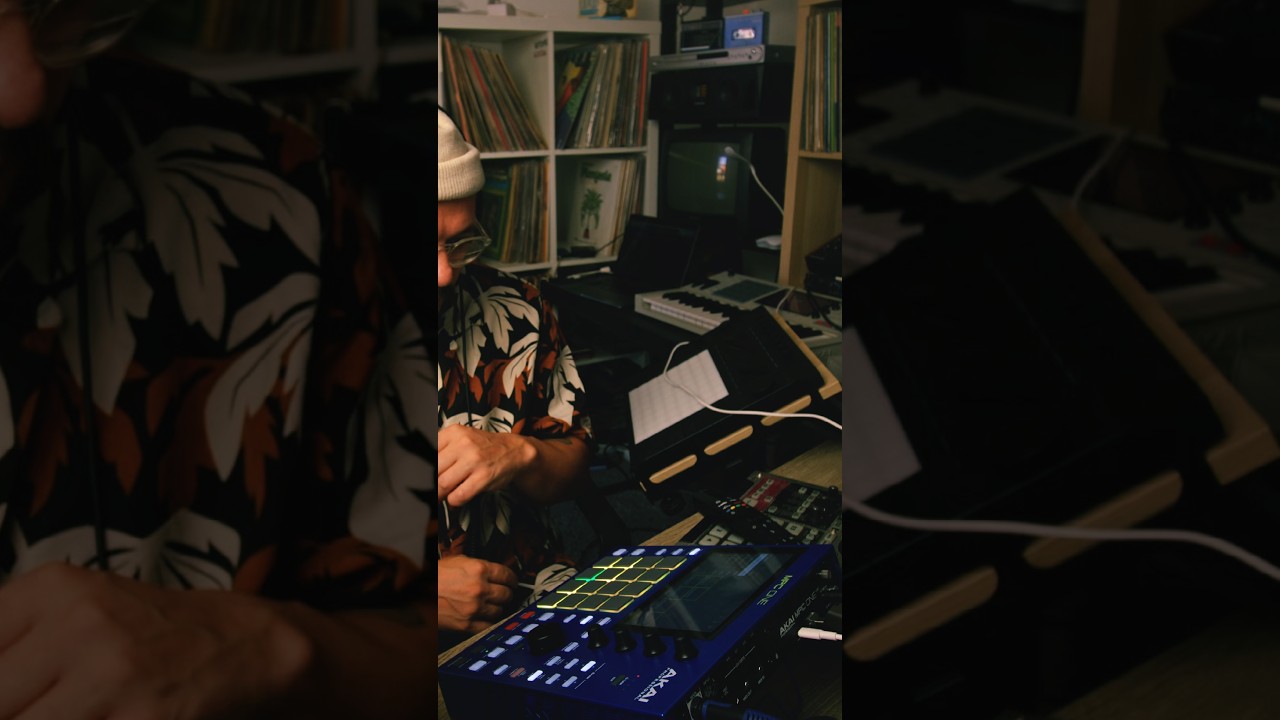 Beatmaking with the #mpcone #sampledbeats #jazzhiphop #beatmaking #instrumentalbeats