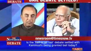 Part 1/2 - Subramanian Swamy vs Ram Jethmaani debate