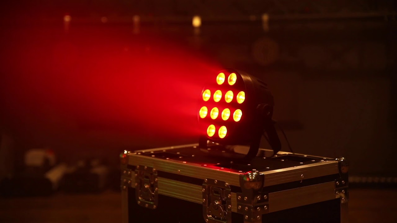 Colorstage HD PAR 12x10W 12x12W RGBW RGBWA - YouTube