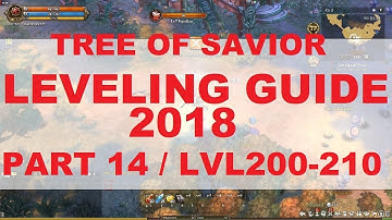 [ToS] Leveling guide 2018 part 14 - lvl200 - 210