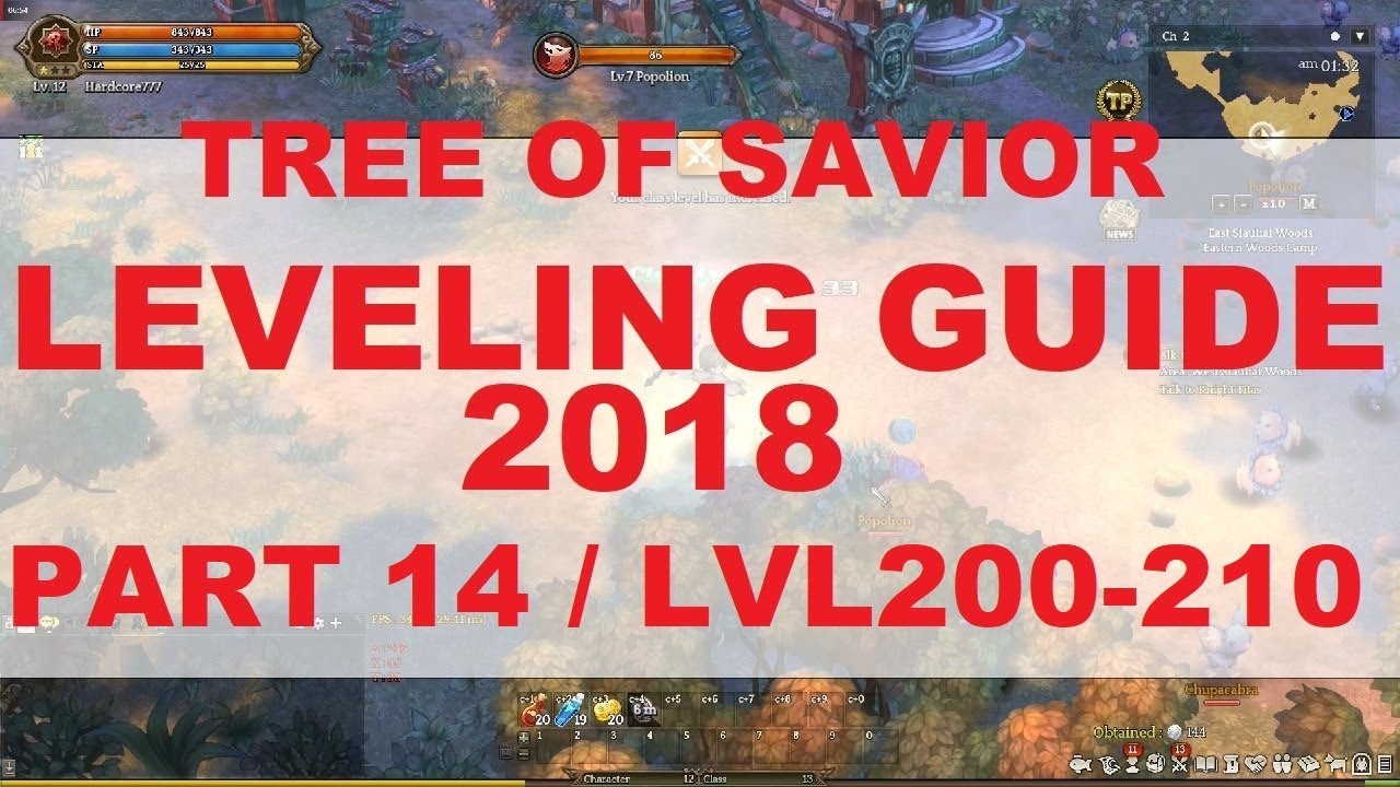 [ToS] Leveling guide 2018 part 14 - lvl200 - 210