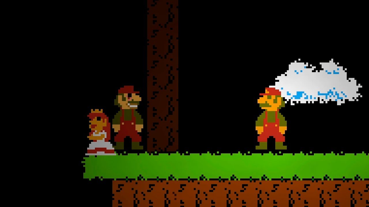 Mario.EXE - The Duality Within - Super Mario CreepyPasta Game