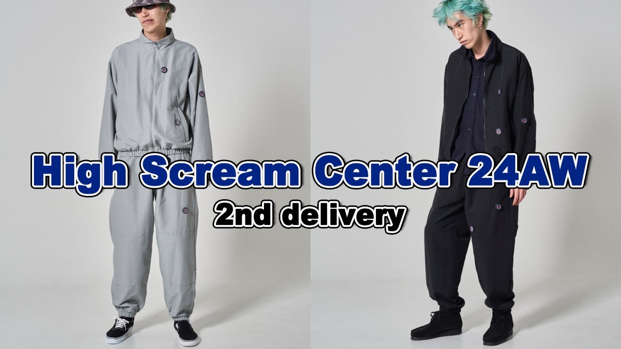 High Scream Center 24AW 2nd『弾痕』と『ターゲットマーク』を