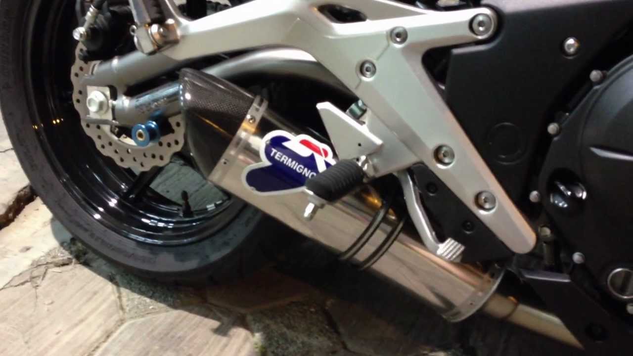 2012 KAWASAKI ER6N TERMIGNONI FULL SYSTEN K072094IO - YouTube