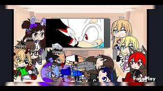 My friends and sisters YouTube react to hyper shadic vs perfect nazo
