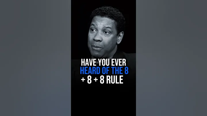 HAVE YOU EVER HEARD OF THE 8 +8+8 RULE #motivation #dreamsfulfilled