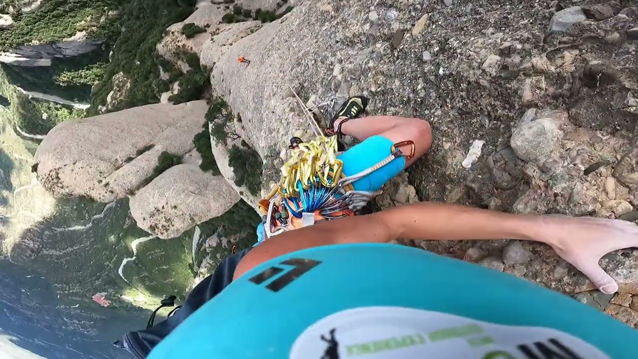 Montserrat, Cavall Bernat, traseul Punsola-Reniu