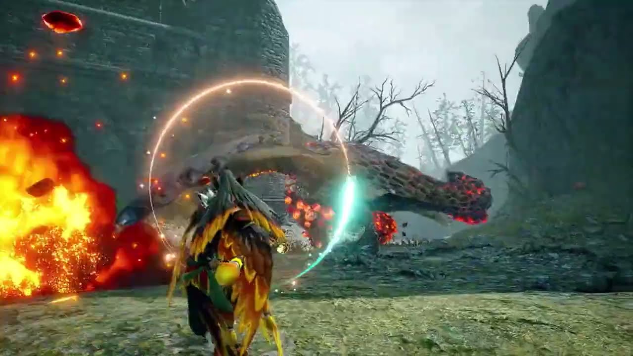 Monster Hunter Rise : Sunbreak - New Silkbind : Weapon Hunting Moves