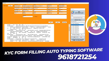 KYC Form Filling Auto Typing Software for Fast Form Filling | Download Free KYC Form Filler 2025