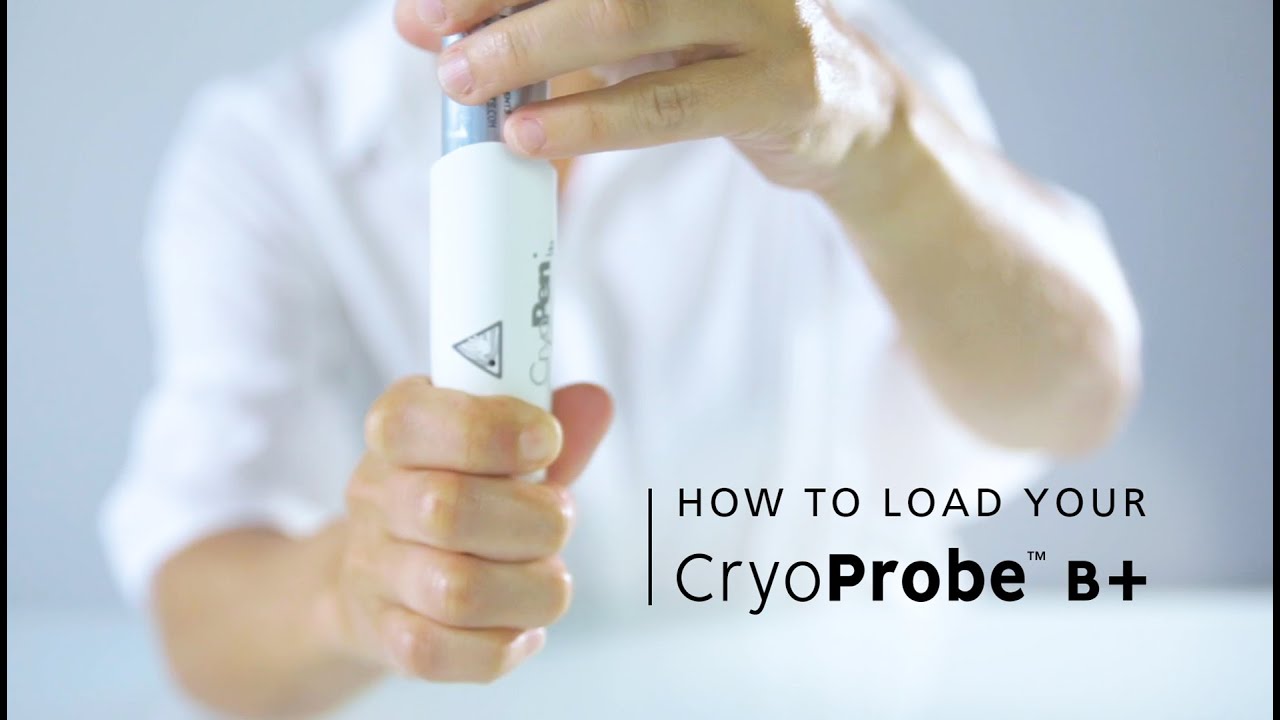 How to load your CryoProbe B+