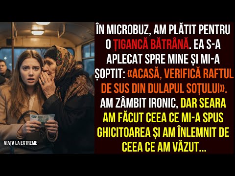 In The Minibus I Paid For An Old Roma Woman She Leaned Towards Me And Whispered 