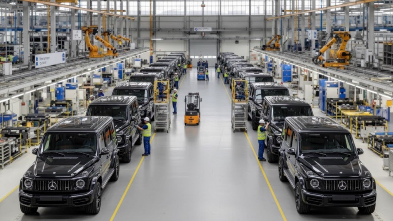 Inside The Modern Mercedes Factory — Full Step-By-Step Manufacturing Documentary Of G WaGon