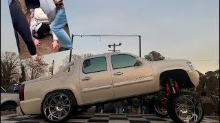 Wake County Christmas Truck Show 2024 *BIG JILL FAIL OFF THE ROOF😳*