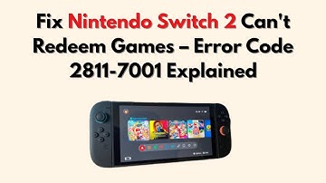 Fix Nintendo Switch 2 Can
