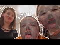 trying a face mask for the first time...*shocking results*  | Camden turns 18, Masked Dancer, etc.