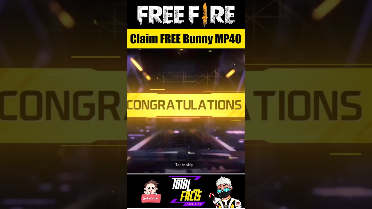 How to Claim FREE Bunny MP40 With Magic Cube 🤓 Free Fire