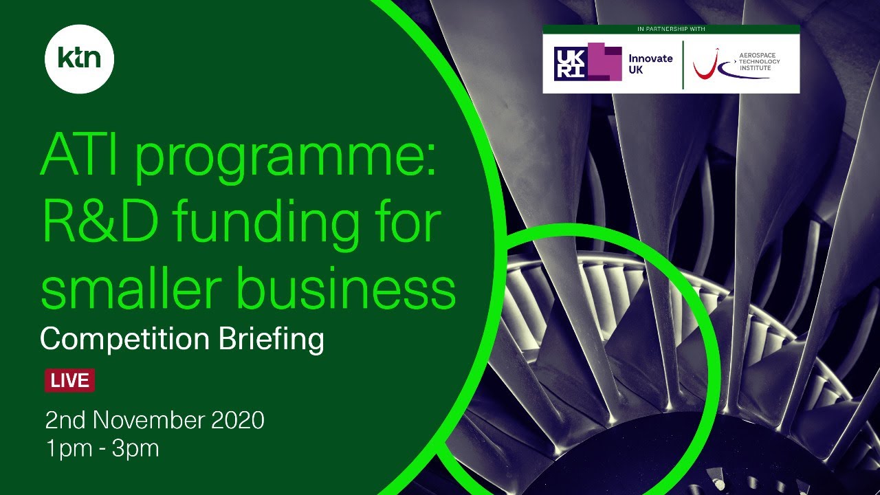 ATI programme: R&D funding for smaller business - YouTube