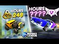 How long does it take to reach every rank in rocket league