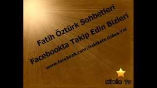 Fatih Öztürk Bişr-I Hafi Hazretleri Sohbeti Mutlaka Dinleyin