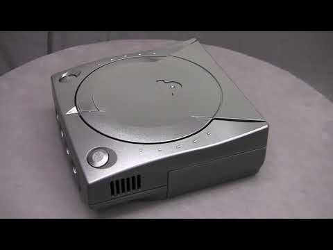 DreamCast Opaque BLACK shell turntable preview