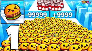 🍔Food Run Gameplay Walkthrough Part 1 – Crazy Eating Adventure (Android,iOS) screenshot 5