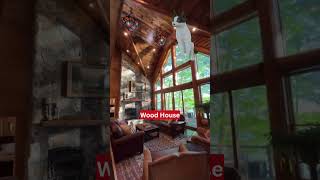 💕Wood House Design Ideas 🪵 | Modern Wooden Home & Cabin Inspiration