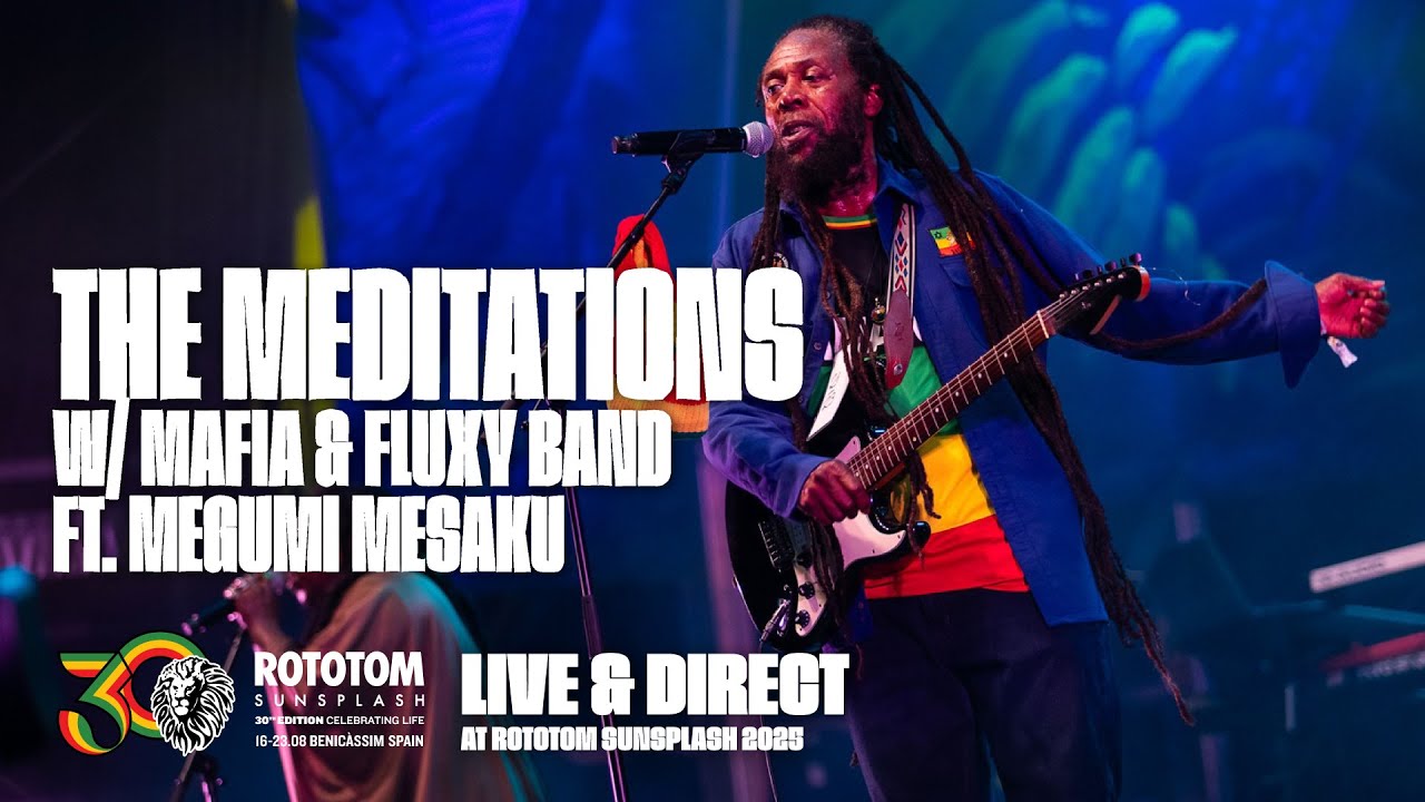 ジャマイカLP Meditations Wake Up TWS929 Sonic Sounds /00260 THE MEDITATIONS w/ Mafia & Fluxy band ft Megumi Mesaku live
