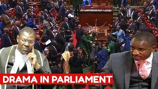 SHOCK AFTER WAR ERUPTS IN PARLIAMENT AS ANGRY LECTURES HIM!!!