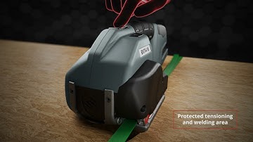 SIGNODE BXT4 with EasyTrigger™ Technology – Secure Features – 3D Animation