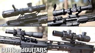 Best BUDGET AR Optics UNDER $200 (Low Magnification Rifle Scopes)