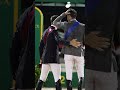 McLain Ward goes for the pour! 🍾