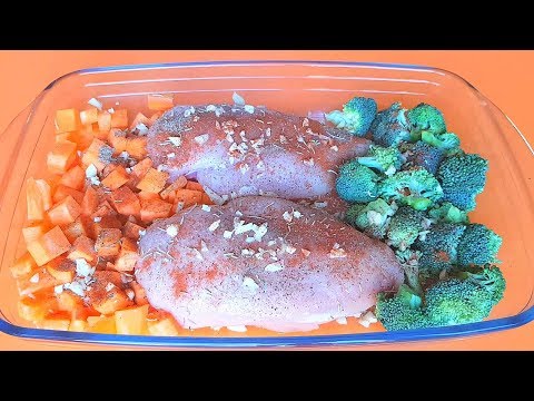 Excellent Tasty Chicken Breast Dish with Vegetables